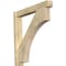 Ekena Millwork Westlake Craftsman Rough Sawn Outlooker, Douglas Fir, 6"W x 38"D x 38"H OUT06X38X38WTL04RDF - alternate 1